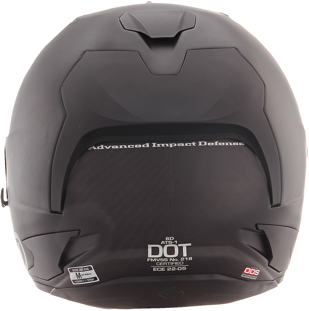 6D ATS-1R Helmet - Matte Black - XL 30-0988