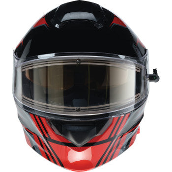 Z1R Solaris 2.0 Helmet - First Tracks - Electric - Dual Pane - Black/Red - XL 0120-0829
