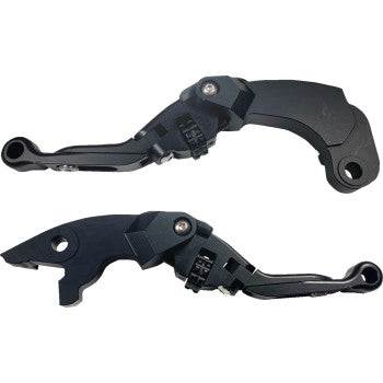 POWERSTANDS RACING Lever Set - Anthem - Pro - Black 17-03650-22