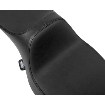 DRAG SPECIALTIES SEATS Extended Reach Predator III Seat - Smooth - Vinyl - FLH/FLT '23-'24 0801-2033