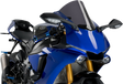 PUIG HI-TECH PARTS Race Windscreen - Dark Smoke - YZF-R1 3632F