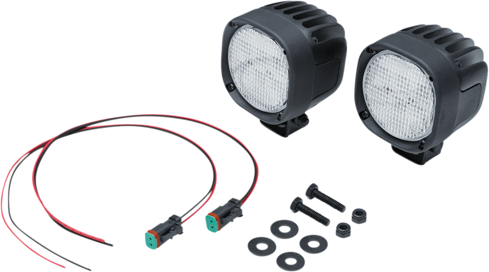 KURYAKYN Driving Light - 1850L - Flood Beam - Universal 3011