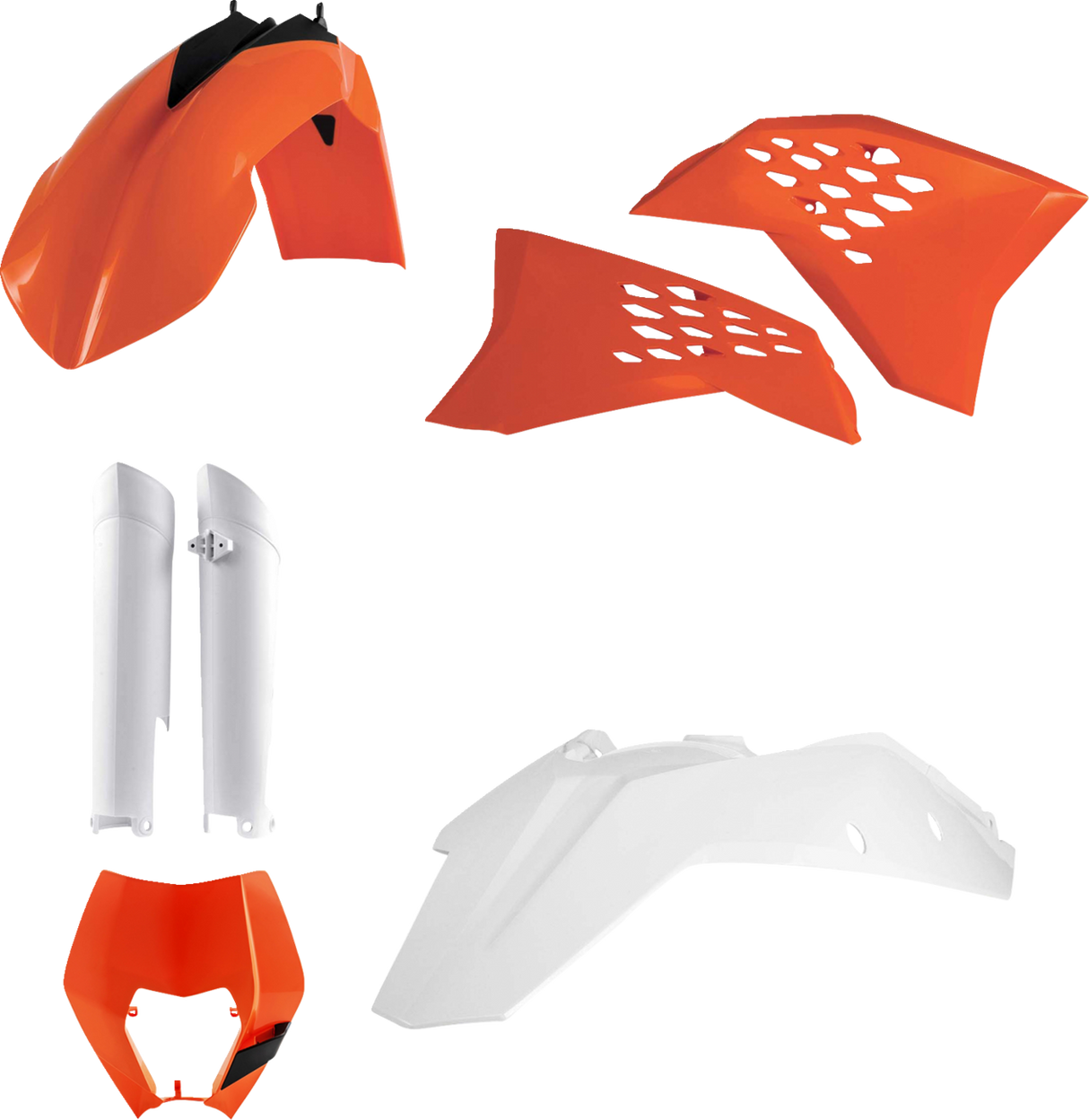 ACERBIS Full Replacement Body Kit - OEM Orange/White/Black KTM 2008-2011 2205290145