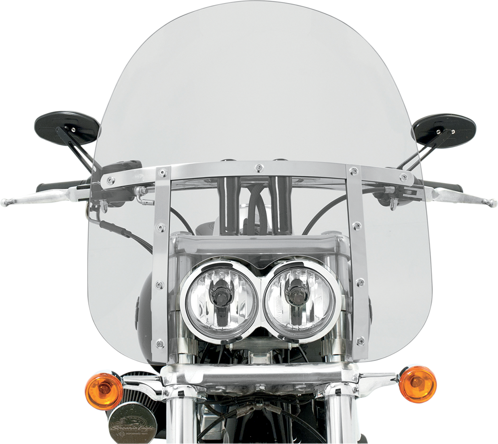 MEMPHIS SHADES Fats Windshield - 17" - Clear - FXDF MEM6830