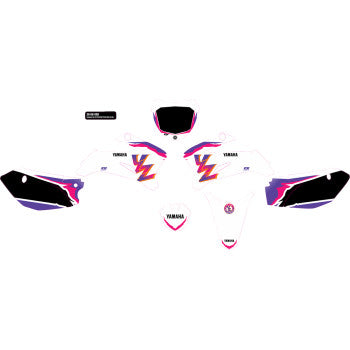 D'COR VISUALS Graphic Kit - '93 YZ Retro - Yamaha - YZ TTR 110 20-50-330