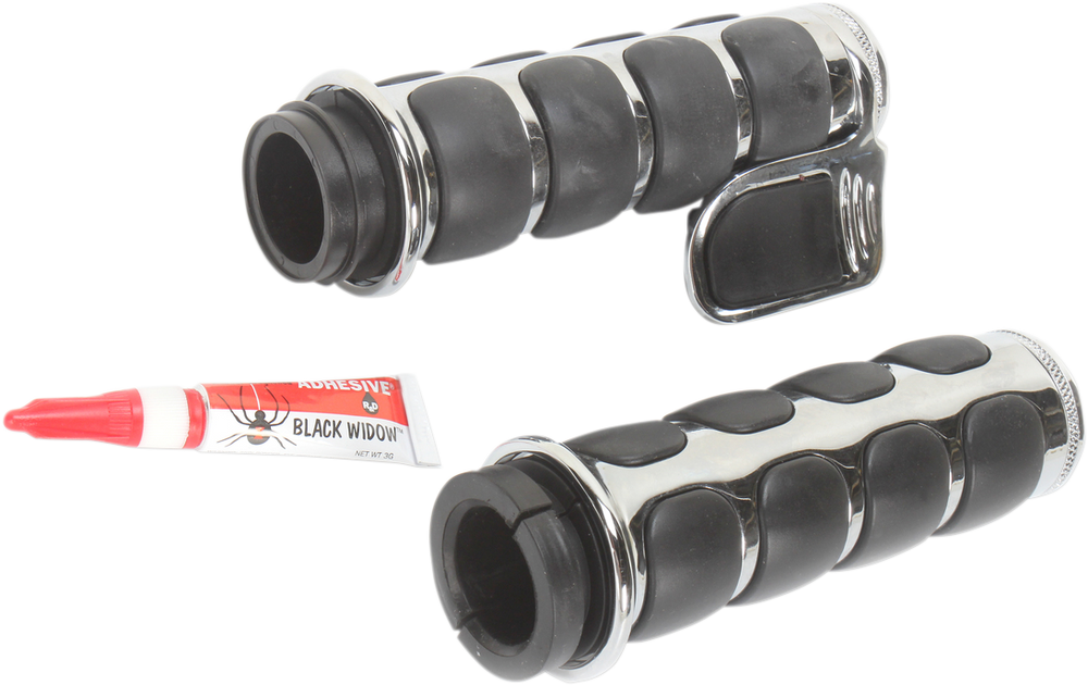 KURYAKYN Grips - ISO® - TBW - Chrome 6343
