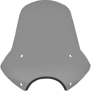 MEMPHIS SHADES Speed Demon Sportshields - 19" - 9" Headlight Cutout - Black Smoke MEP54812