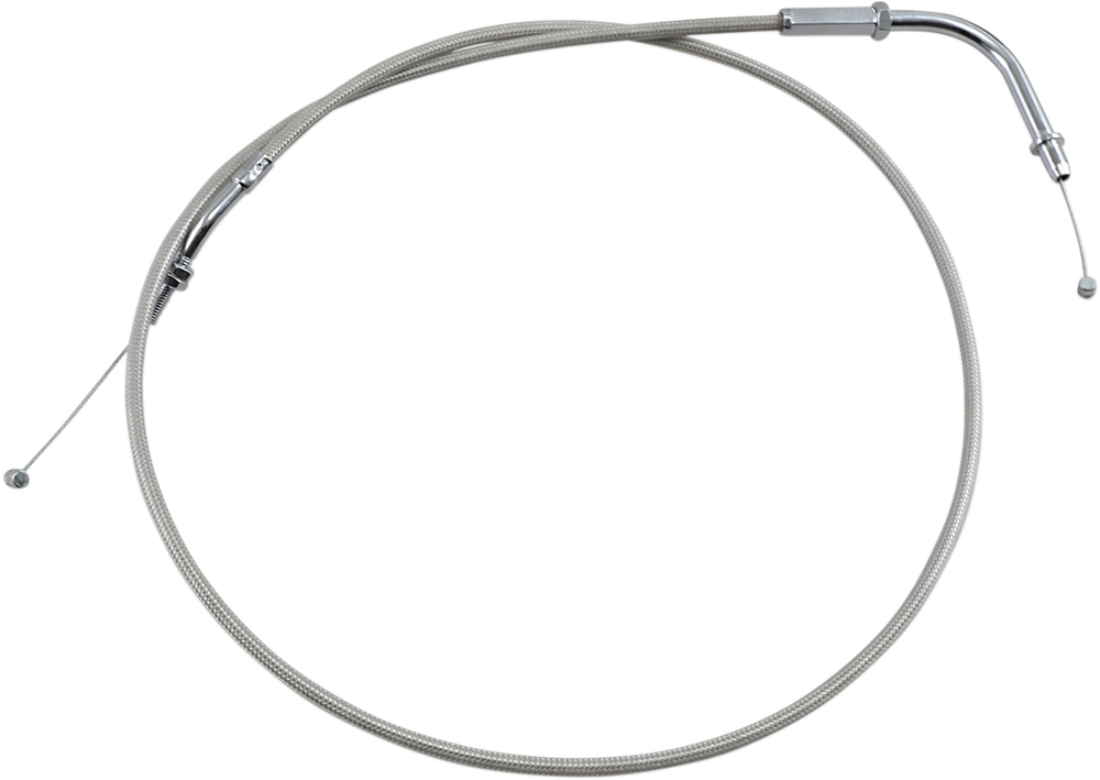 MOTION PRO Throttle Cable - Pull - Yamaha - Stainless Steel 65-0263