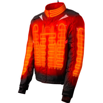 GERBING HEATED CLOTHING 12V EX Pro Heated Jacket - Black - Large G1215MJKT20200110976