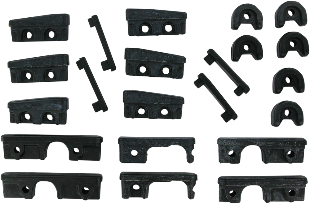 KURYAKYN Passenger Floorboard Rubber - 22 Piece 7010