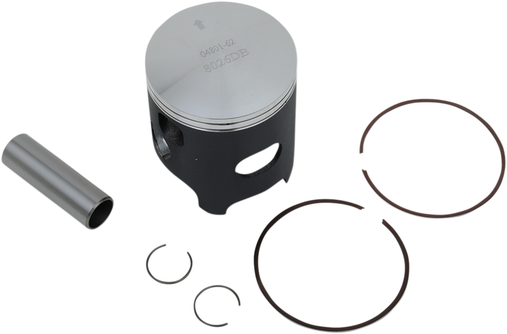 WOSSNER Piston Kit - KX250 - 66.36 mm 8026DC