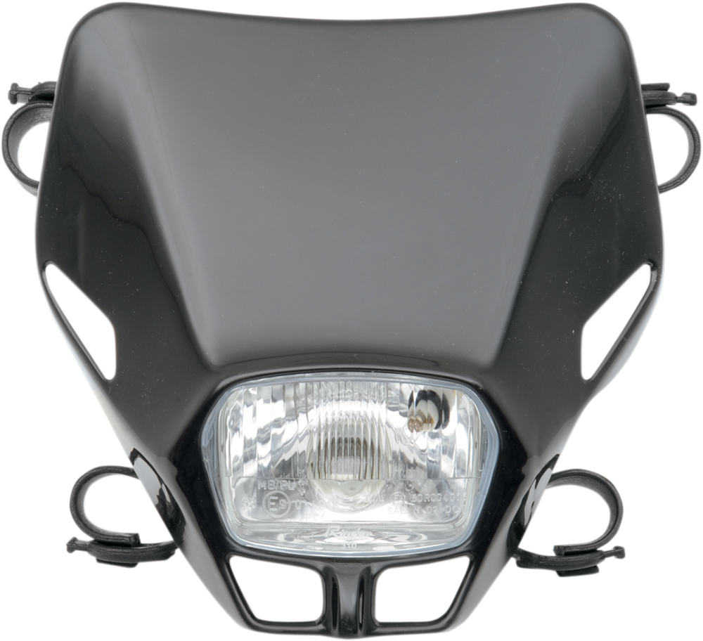 UFO Firefly Headlight Assembly - Black PF01705-001