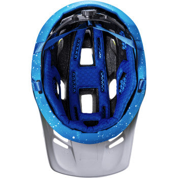 KALI Maya 3.0 Helmet - LTD Race - Matte Gray/Lime/Blue - S/M 220424316