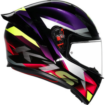 AGV K1 S Helmet - Fastlap - Black/Purple/Pink - Large 2118394018065L