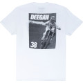 Deegan Apparel MX2 T-Shirt - White - Large DMTSS3026WHTL