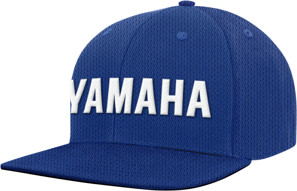 YAMAHA APPAREL Yamaha Flat Bill Hat - Blue NP21A-H2689