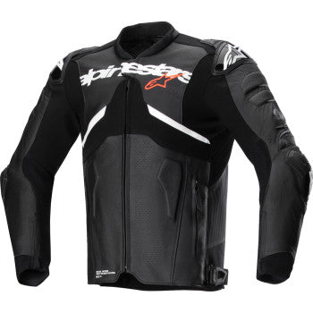 ALPINESTARS Atem v5 Leather Jacket - Black/White - US 42 / EU 52 3106524-12-52