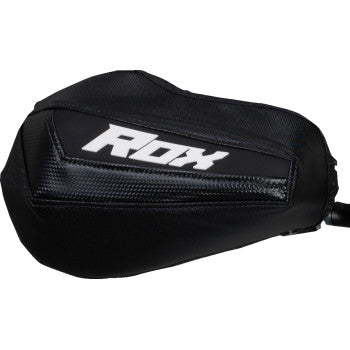 ROX SPEED FX Generation 3 Flex-Tec Handguards - Black/White FT3-HG-W