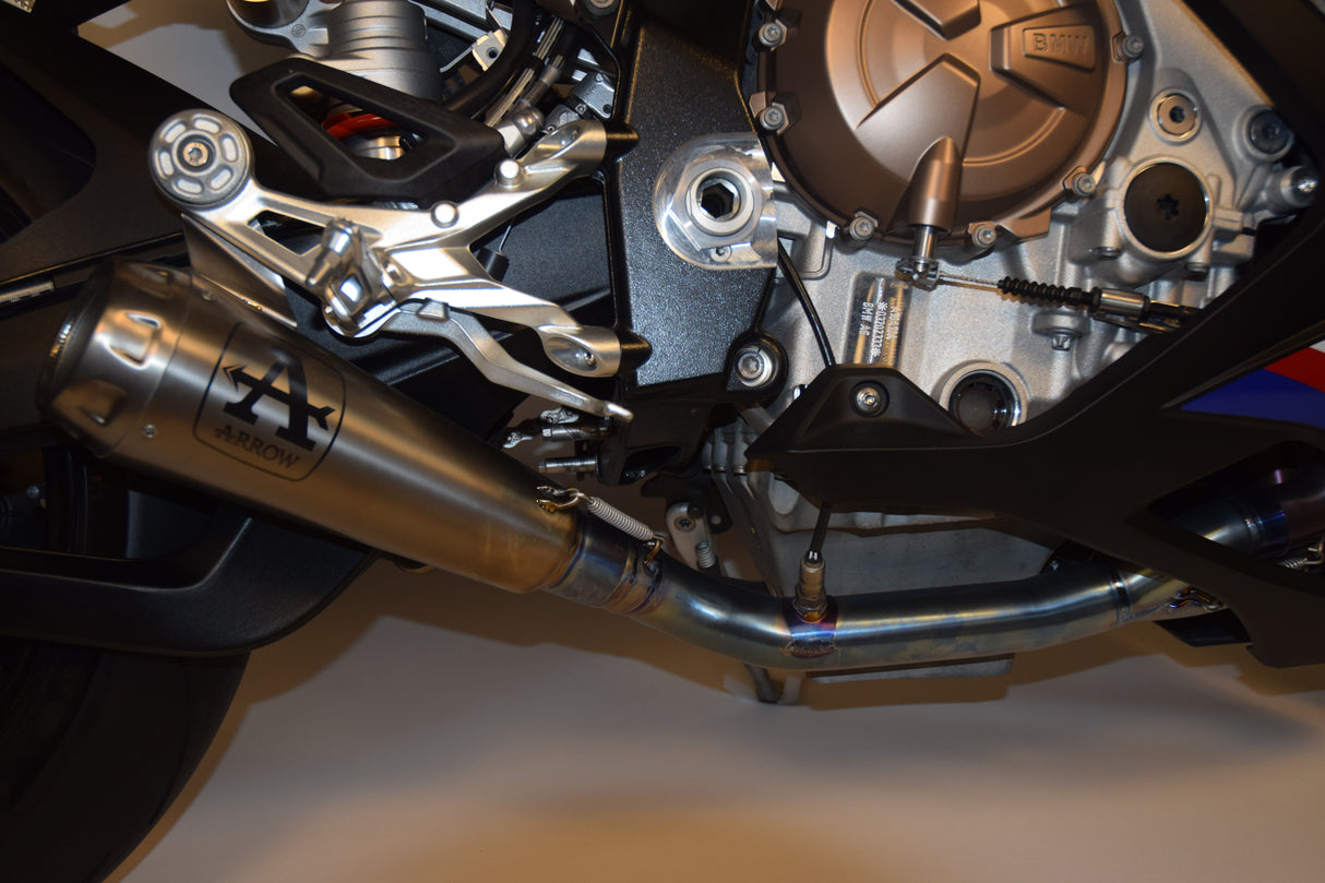 IN STOCK Arrow Competition SHORTY Low Exhaust System Full Titanium S1000RR 20-25/M1000RR 23-24 71205CP