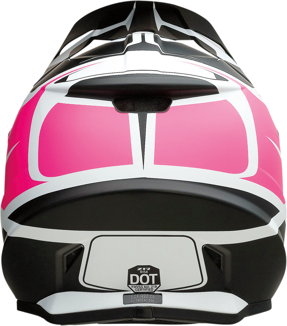 Z1R Rise Helmet - Flame - Pink - 4XL 0110-7263