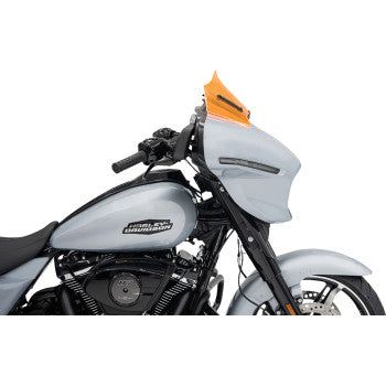KLOCK WERKS Kolor Flare™ Windshield - 8" - Orange Ice - FLHX KWW-01-0724