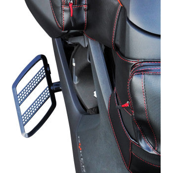 SHOW CHROME Combat Boards - Driver - Black w/ Contrast Cut - Ryker 2019-2024 41-426