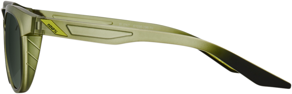 100% Slent Sunglasses - Olive - Gray Green 61035-296-74