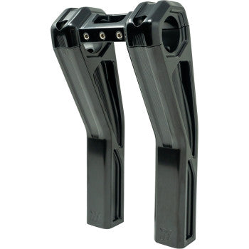 KODLIN USA Ascent Pro Risers - Pullback - 8" - Gloss Black KUS55142