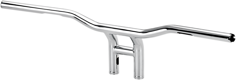 BILTWELL Handlebar - Tyson XL - Pullback - 8" - TBW - Chrome 6258-1055