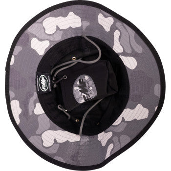 FMF Froggy Bucket Hat - Black SP24193900BLK
