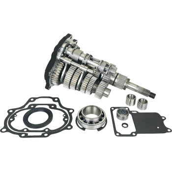 JIMS Fat 6 Super Gear Kit - Polished - Twin Cam 8601