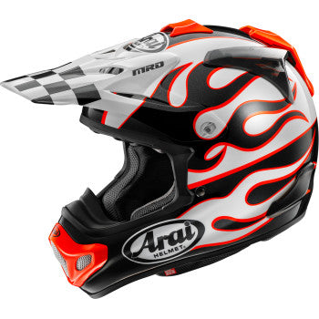 ARAI VX-Pro4 Helmet - Flame - White - Small 0110-8954