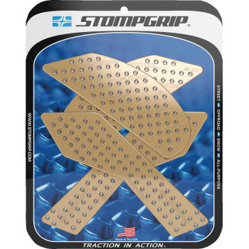 STOMPGRIP Traction Pad Tank Grips - Volcano - Clear - Z 900 55-10-0144C