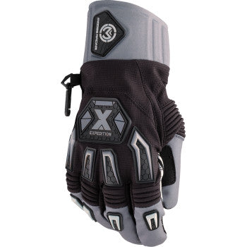 MOOSE RACING Expedition™ Gloves - Black/Gray - 3XL 3330-7926