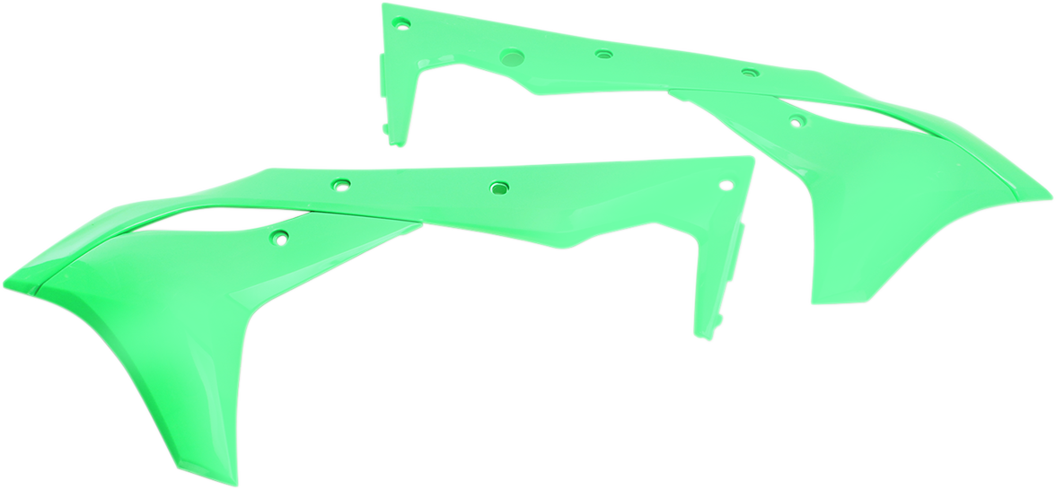 UFO Radiator Shroud - Fluorescent Green KA04747-AFLU