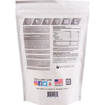 RYNO POWER Plant-Based Protein Powder - Vanilla - 1 lb - 10 Servings 1LB-PLNT-VAN