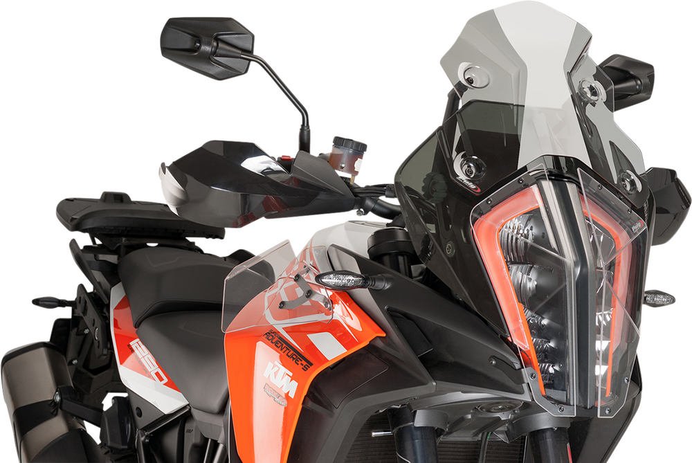 PUIG HI-TECH PARTS Race Windscreen - Smoke - KTM 9716H
