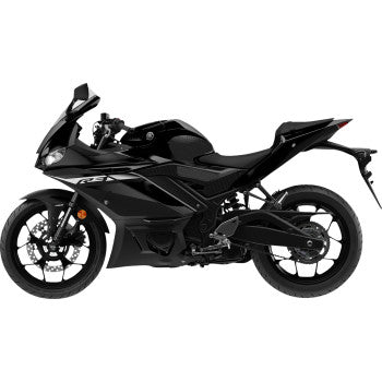 STOMPGRIP Traction Pad Tank Grips - Volcano - Black - YZF-R3 55-10-0163B