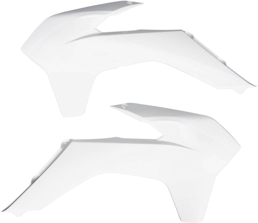 UFO Radiator Shrouds - White KT04052-041