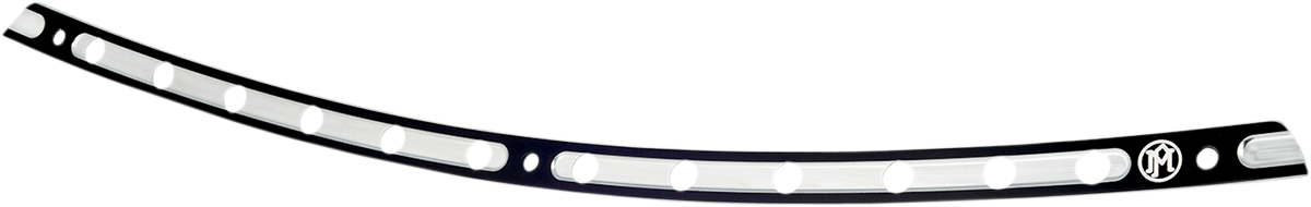 PERFORMANCE MACHINE (PM) Windshield Trim - Hole Shot - Contrast Cut 0209-2015HST-BM