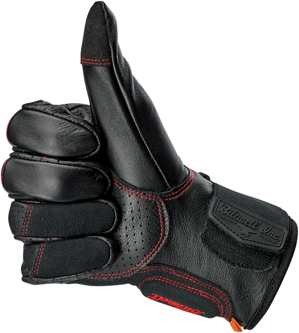 BILTWELL Borrego Gloves - Redline - XS 1506-0108-301