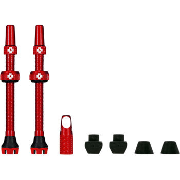 MUC-OFF USA Tubeless Valve Stems - Red 20424