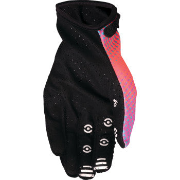 MOOSE RACING SX1™ Gloves - Pink/Purple/Teal - Large 3330-8074