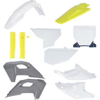 ACERBIS Full Body Kit - '23 OEMWhite/Yellow/Gray/Black - Husqvarna - FC/FX/TC/TX 2986617705