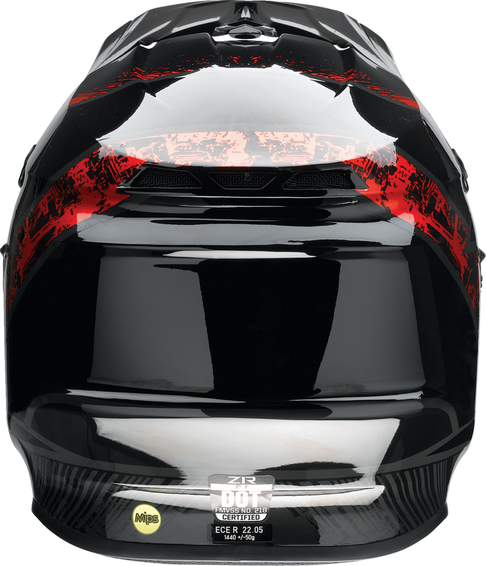 Z1R F.I. Helmet - Fractal - MIPS - Red - 3XL 0110-7786