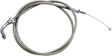 MOTION PRO Throttle Cable - Push - Honda - Stainless Steel 62-0424