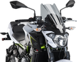 PUIG HI-TECH PARTS New Generation Windscreen - Smoke - Z650 9369H