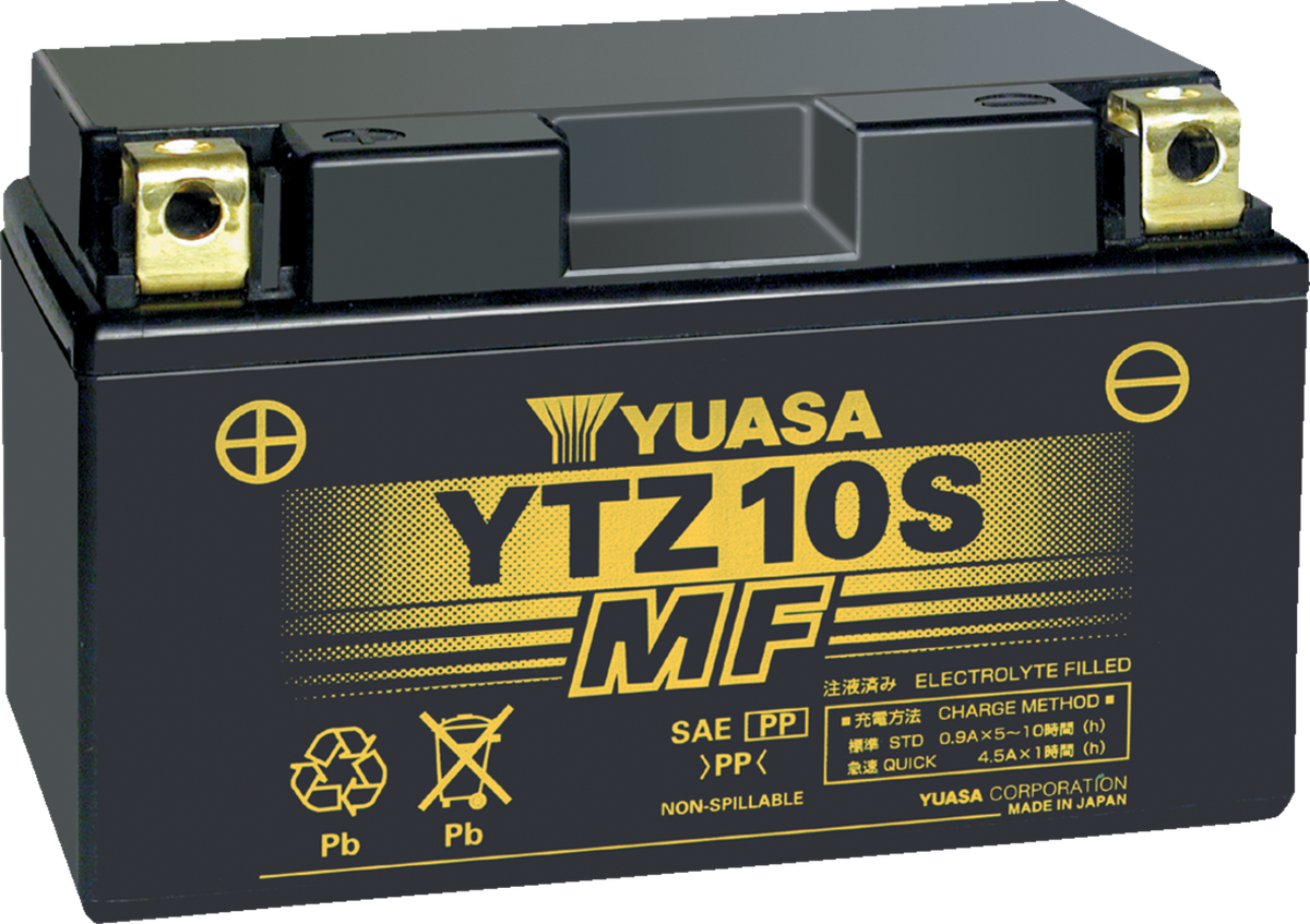 YUASA AGM Battery - YTZ10S YUAM7210A – Bill's Exhausts