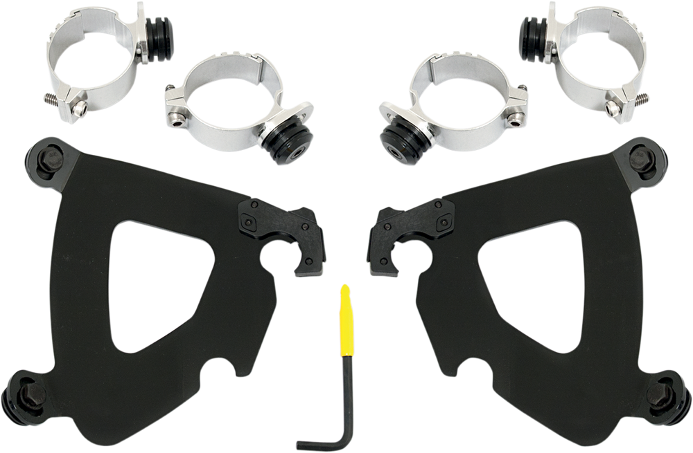 MEMPHIS SHADES Gauntlet Mounting Kit - Black - FXD MEB1993