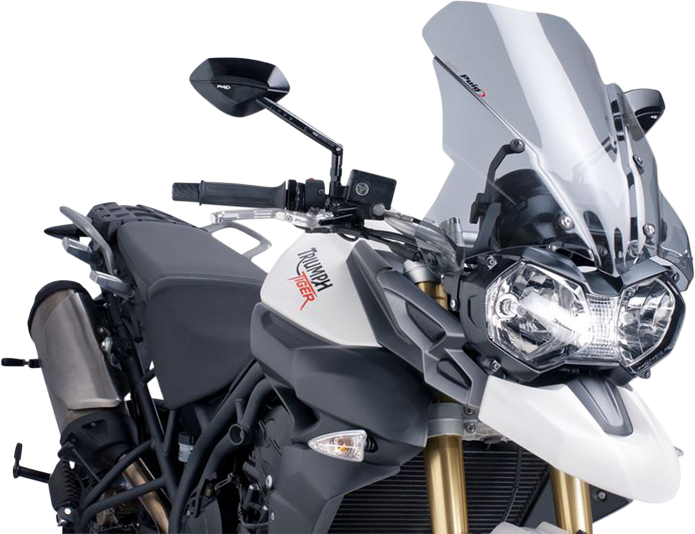 PUIG HI-TECH PARTS New Generation Windscreen - Smoke - Tiger 800 5652H